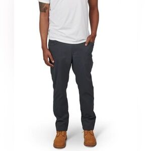 Slumberjack Outdoor Anywhere Hiking Pant Charcoal Rain Repellent Mens Size 38x32